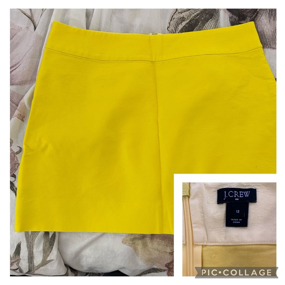 J Crew mini skirt Sz 12
